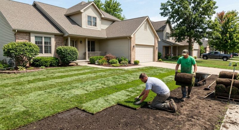 Sod Laying Service in Rockwall, TX