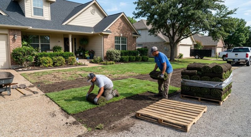 Bahia Sod Installation in Aiken, SC