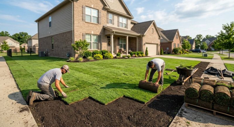 Bermuda Grass Installation in Rockwall, TX