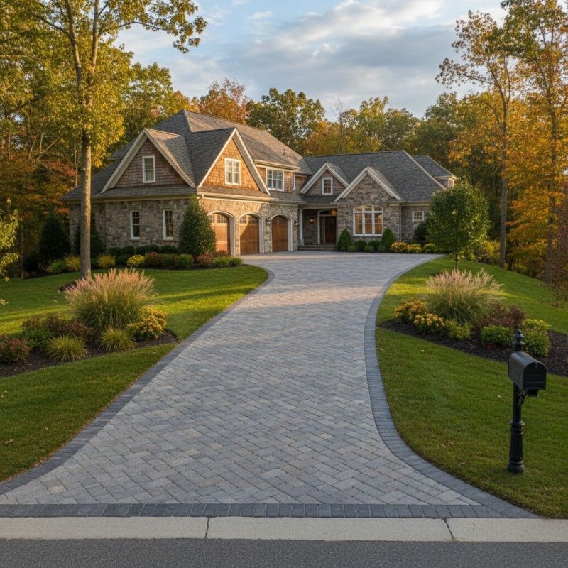 Paver Driveway Construction in Denver County, CO