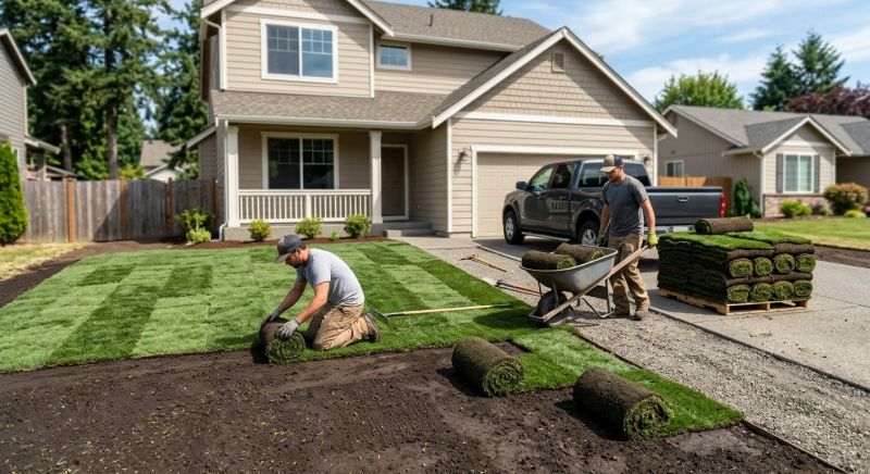 Sod Installation in Aiken, SC