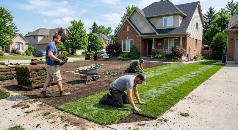Sod Installation in Rockwall, TX