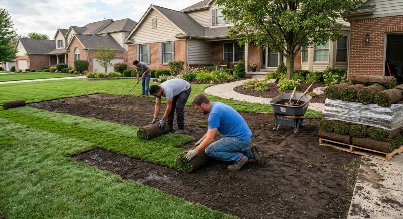 Sodding Service in Aiken, SC